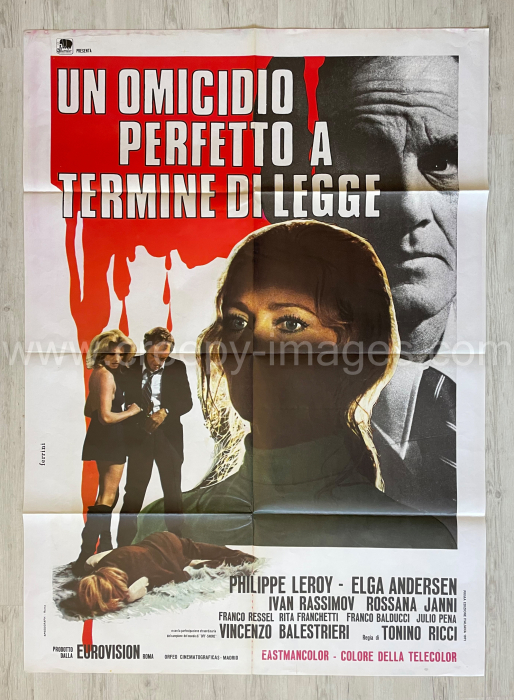 Cross Current / Un omicidio perfetto a termine di legge - Italienisches Due-Fogli (2F)